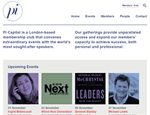 Tablet Screenshot of picapital.co.uk